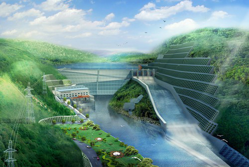 日土老挝南塔河1号水电站项目